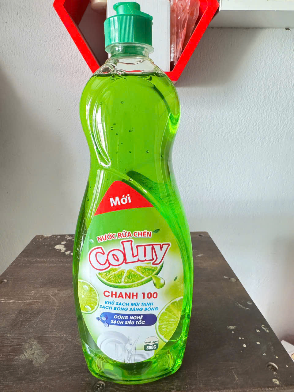 Nước rửa chén CoLuy (Cổ Lũy) hương chanh 800g